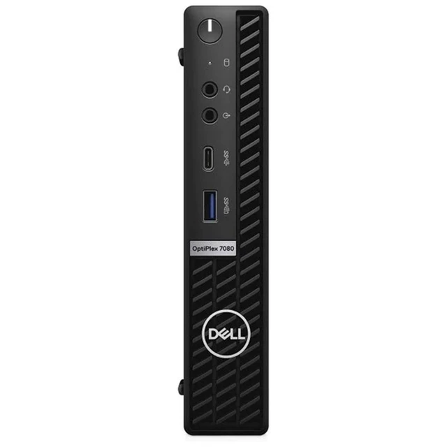 Alt view image 2 of 3 - Dell Optiplex 7080 MicroTower 8GB 512GB SSD Core i5-10500 3.1GHz WIN11P, BLACK