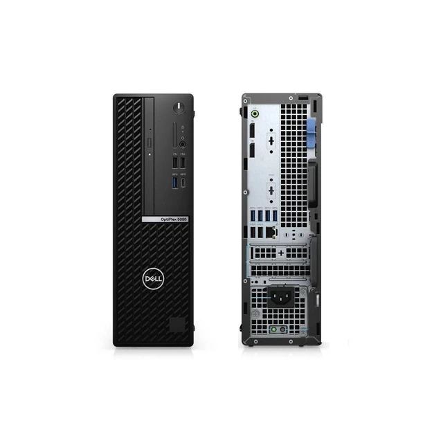 Alt view image 2 of 3 - Dell Optiplex 5080 SFF 16GB 256GB SSD Core i5-10500 3.1GHz WIN11P, BLACK