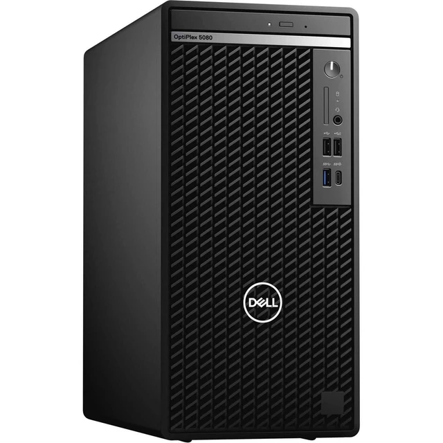 Main image of Dell Optiplex 5080 Tower 16GB 256GB SSD Core i5-10500 3.1GHz WIN11P, BLACK
