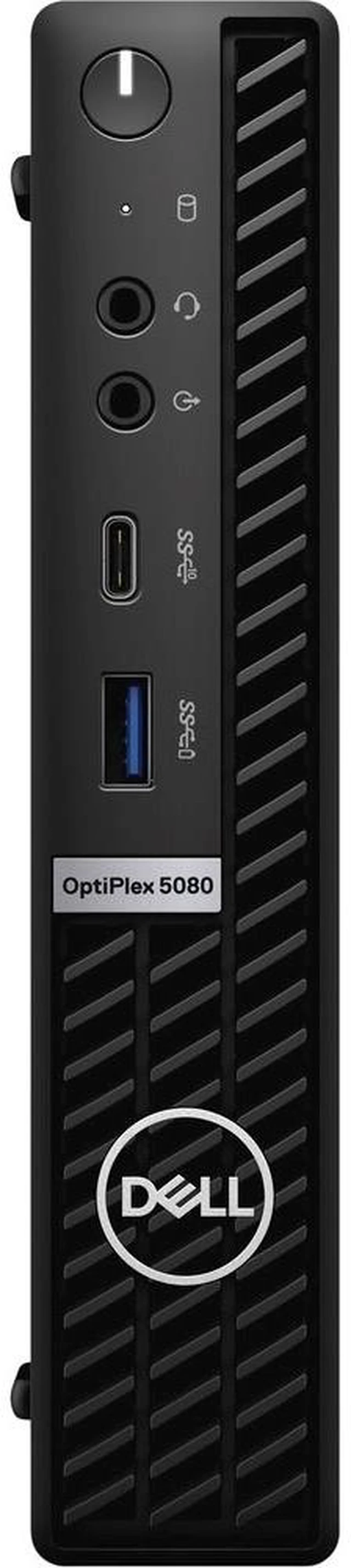 Main image of Dell Optiplex 5080 MicroTower 16GB 256GB SSD Core i5-10500 3.1GHz WIN11P, Black