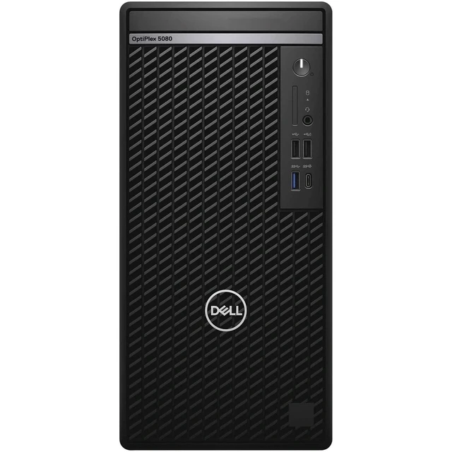 Alt view image 3 of 3 - Dell Optiplex 5080 Tower 16GB 256GB SSD Core i5-10500 3.1GHz WIN11P, BLACK