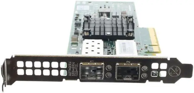 Alt view image 3 of 4 - Broadcom 57414 BCM57414 JLS Future Dual Port 10Gb /25Gb SFP28 PCIe Adapter Network cards