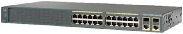Alt view image 2 of 4 - WS-C2960+24TC-S  2960 Plus Switch  24 10/100 + 2 T/SFP   LAN Lite