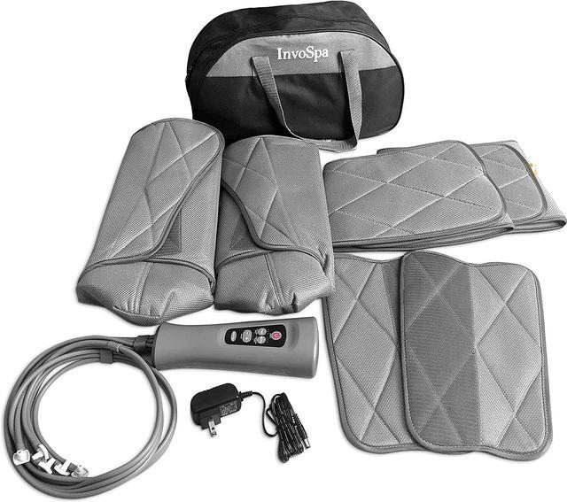 Alt view image 6 of 7 - Leg Massager for Circulation - Foot and Calf Massager, Air Compression Leg Wraps Massage Boots Machine for Home Use Leg Massage - scd Machine for Calf, Thigh and Foot Massager - Stocking Stuffers Gift