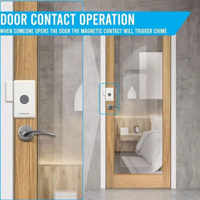 Alt view image 3 of 6 - Supply Wireless Doorbell, ERA-UTDCR Door Chime, Ideal Wireless Door Chime for Business & Home, Long Range Wireless Doorbell Goes Through Multiple Walls & Floors, Concrete, Metal & Brick