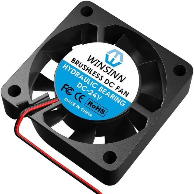 Alt view image 4 of 6 - WINSINN 40mm Fan 24V, Ender 3 Fan Upgrade 24 Volt Fans 4010 Hydraulic Bearing, 1000mm/39in Cable Works with Ender 3 Pro 3X CR-10S (Pack of 4Pcs)