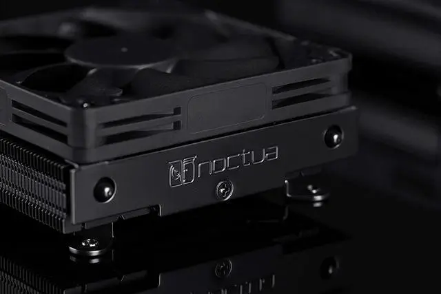 Alt view image 5 of 6 - Noctua NH-L9i-17xx chromax.Black, Premium Low-Profile CPU Cooler for Intel LGA1700 (Black)