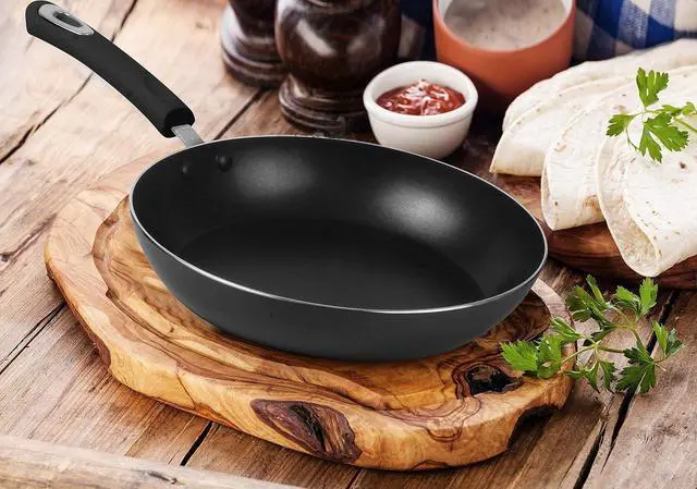 Alt view image 6 of 6 - Utopia Kitchen Non-Stick Frying Pan Set with Induction Bottom, 3-Piece Nonstick Cookware Set Including 8, 9.5, and 11 Inch Frying Pans Nonstick with Bakelite Handle, PFOA Free, Dishwasher Safe, Grey