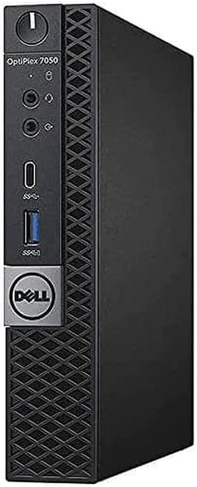 Alt view image 6 of 6 - Dell OptiPlex 7050 Micro All-in-One with Dell 22" 1920 x 1080 Monitor Desktop PC-7th Gen Intel Core i5-7500 3.40 GHz 8 GB DDR4 128 GB SSD WiFi BT Windows 10 Pro with keyboard and mouse