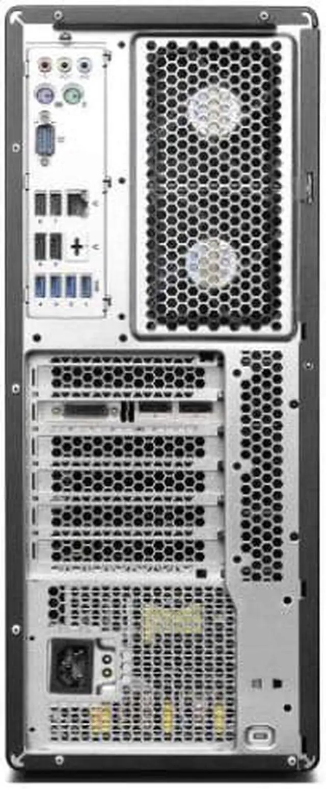 Alt view image 3 of 3 - Lenovo ThinkStation P500 Tower Workstation  Intel Xeon E5-1620 v3  3.10 GHz 16GB RAM 2.5TB HDD Windows 10 Pro and Wired Mouse and Keyboard