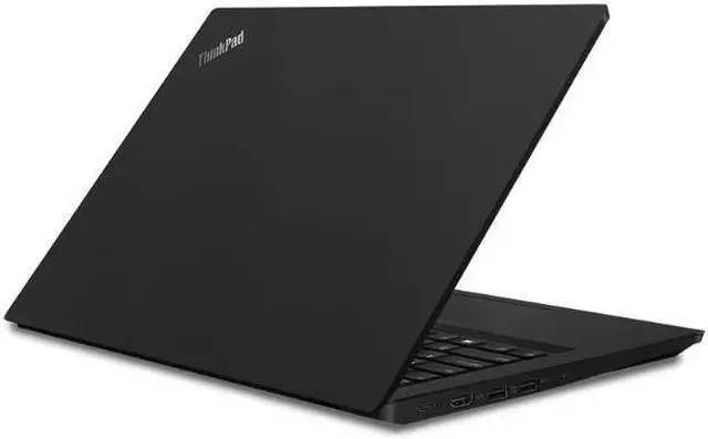 Alt view image 2 of 3 - Lenovo ThinkPad E490s 20NG000QUS 14" Notebook - 1920 x 1080 - Core i5 i5-8265U - 8 GB RAM - 256 GB SSD - Black