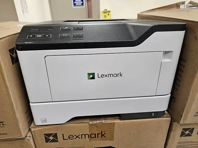 Alt view image 7 of 7 - Lexmark 36S0100 MS321dn Compact Laser Printer, Monochrome, Networking, Duplex Printing