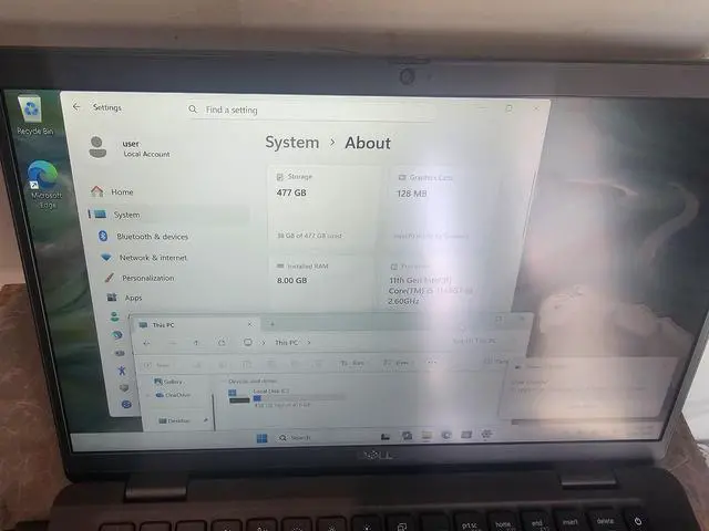 Alt view image 2 of 5 - Dell Latitude 7320 13.3" 8GB 512GB SSD Core i5-1145 2.6GHz Windows 11P