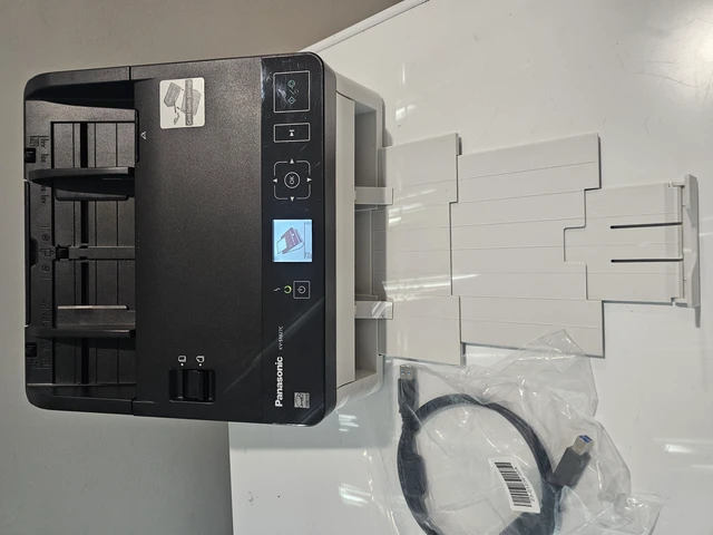 Alt view image 3 of 7 - Panasonic KV-S1027C ADF Duplex Document Scanner USB 3.0 NO LAN w/Power Cord