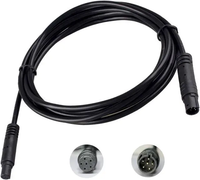 Main image of 6 Pin Backup Camera Extension Cable, 2m Extension Power Cord for 6 Pin Dash Cam, Female to Male Reverse Camera Extension Cable for Car Pickup Truck SUV Van Rv Trailer