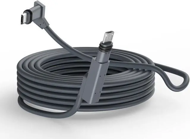 Main image of Sourcingbay High-Speed Satellite Replacement Extension Cable Compatible with Starlink Internet Kit V2 - Durable Outdoor RV Camping Cable - 33FT (Grey)