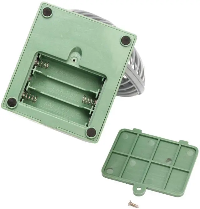 Alt view image 7 of 7 - Sourcingbay Retro 4 Inch Desk Fan  USB & Battery Powered Mini Oscillating Cooling Fan with 2 Speeds, Portable for Home Office Dorm Pets, Vintage Green Gift