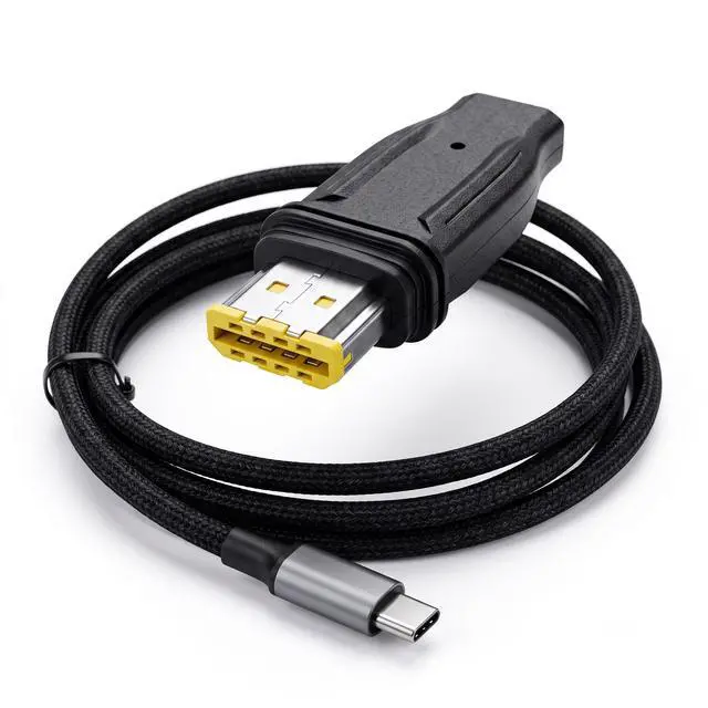 Alt view image 2 of 7 - Sourcingbay USB-C Power Adapter Converter for AirMini and S11 Travel Machines, Includes 1m (3.3ft) Type-C Extension Cable, Smart LED Power Indicator, Requires PD Power Bank