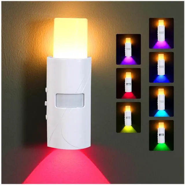 Main image of Sourcingbay Cordless Magnetic Wall Sconce, Rechargeable RGB Motion Sensor Light