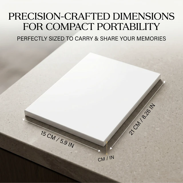Alt view image 7 of 7 - Sourcingbay 7" LCD Video Greeting Card Book 4GB Blank Hard Cover, Auto-Play, 2.5H Playtime, 1500mAh Rechargeable, DIY White Cover