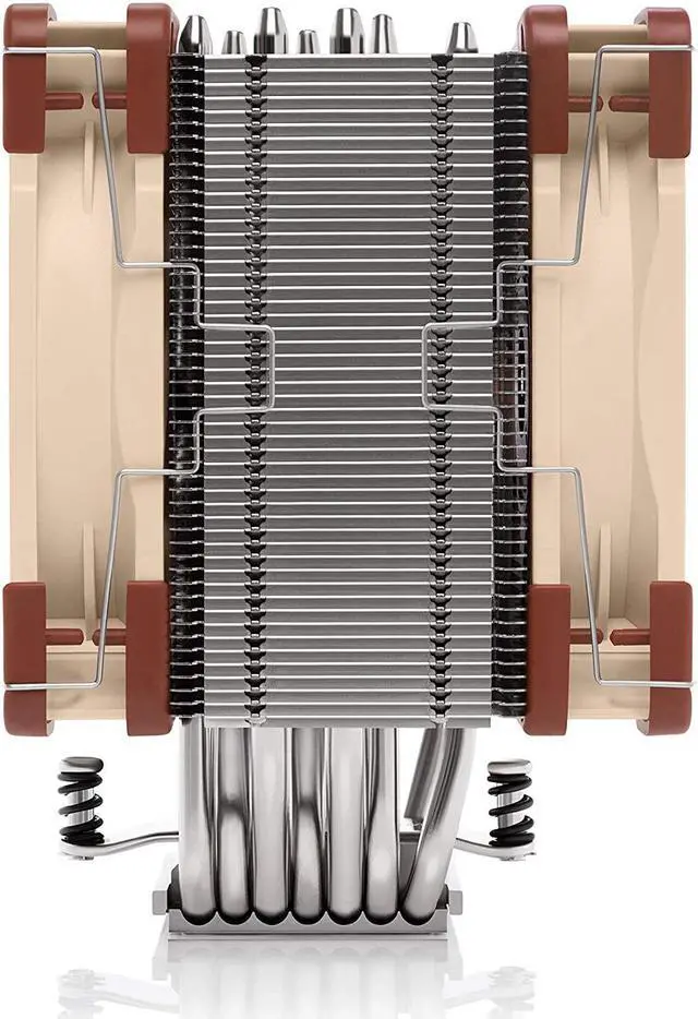 Alt view image 3 of 7 - Noctua NH-U12A, Premium CPU Cooler with High-Performance Quiet NF-A12x25 PWM Fans (120mm, Brown)