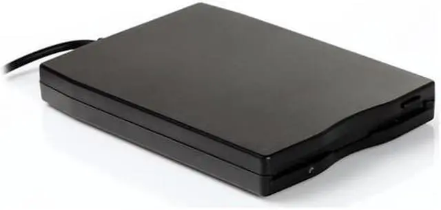 Alt view image 3 of 5 - USB Floppy Drive 3.5" USB External Floppy Disk Drive Portable 1.44 MB FDD USB Drive Plug and Play for PC Windows 10 7 8 Windows XP Vista Mac Black