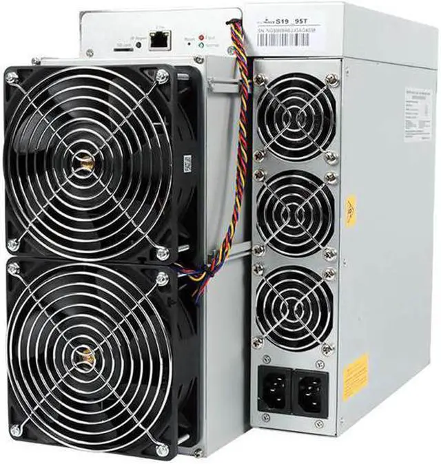 Alt view image 7 of 11 - Antminer S19 PRO Mining Machine Power, 220V AC 3250W 110TH/s Power Output Mining Power Supply Bitcoin Miner Machine with Power Cord
