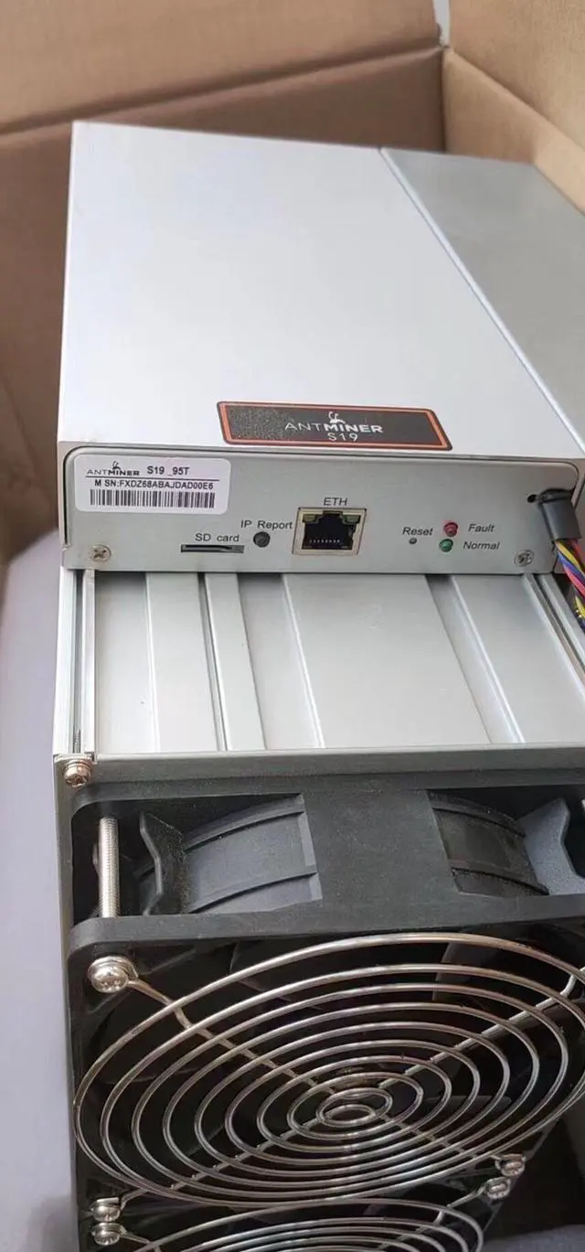 Alt view image 11 of 11 - Antminer S19 PRO Mining Machine Power, 220V AC 3250W 110TH/s Power Output Mining Power Supply Bitcoin Miner Machine with Power Cord