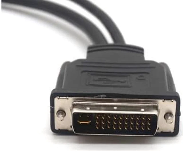 Alt view image 2 of 12 - Weastlinks DVI M1-DA 30+5 pin to VGA Dual link+ USB Projector cable 1.7m