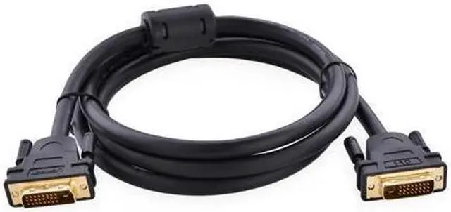 Alt view image 3 of 14 - (3.3ft/1m) DVI Extension cable,DVI-D 24+1 Dual Link Male to Male Digital Video Cable Gold Plated with Ferrite Core Support 2560x1600 and 3D for Gaming, DVD, Laptop, HDTV and Projector,  11672