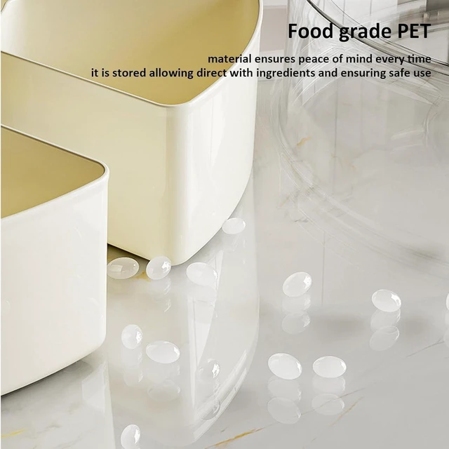 Alt view image 6 of 7 - 9 Compartment Box, Rotating Serving Tray with Lid & Handle, Portable Organizer for Fruits, Candy, Veggies, Party & Travel