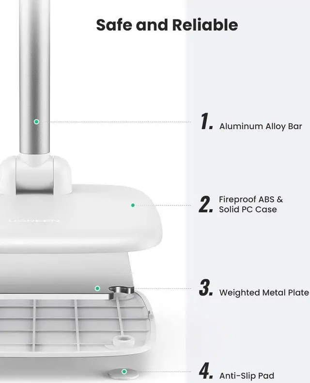 Alt view image 5 of 7 - UGREEN Cell Phone Stand Holder Mobile Phone Dock Foldable Compatible for iPhone 13 12 Pro Max 11 SE XS XR 8 Plus 6 7 5 (White)