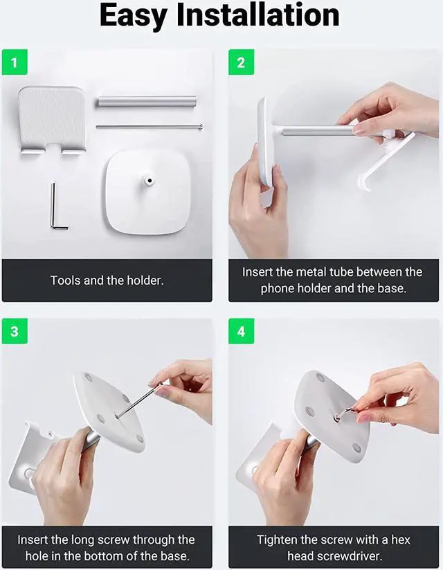 Alt view image 7 of 7 - UGREEN Tablet Stand Holder Adjustable Desktop Holder Dock Compatible for iPad 10.2 Inch iPad Air 10.5 iPad Mini 4 3 2 Nintendo Switch Samsung Galaxy Tab E-Book Reader Max 12.9 Inch