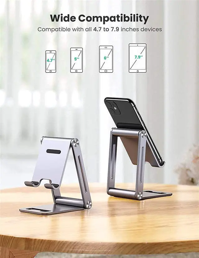 Alt view image 6 of 7 - UGREEN Cell Phone Stand Aluminum Bundle