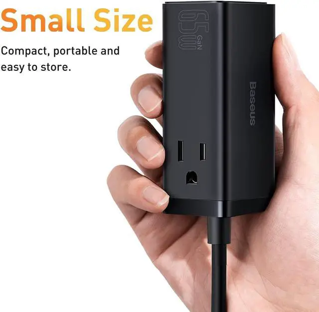 Alt view image 6 of 7 - Baseus 65W USB C Charging Station with 100W Cable & 65W Fast USB Car Charger, Fast Charging Charger Set Compatible with iPhone/iPad/Galaxy/Laptops/MacBook, Suitable for Family, Travel, Office