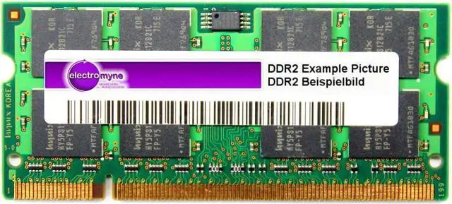 Main image of Hymp125s64cp8-S6-Ab Hynix 2Gb Ddr2 800Mhz Pc2-6400 200Pins Cl6 Non-Ec