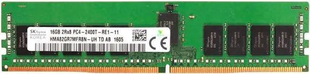 Main image of 16GB HMA82GR7MFR8N-UH DDR4-2400 ECC RDIMM 2Rx8 PC4-19200T-R CL17 Server Memory