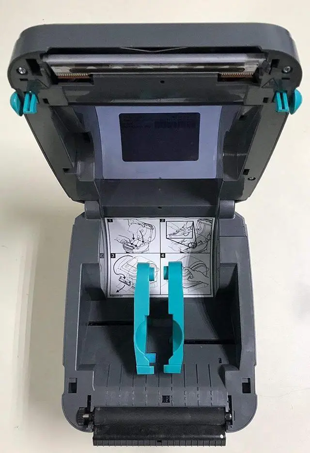 Alt view image 4 of 5 - Ze bra ZP 450 Label Thermal Bar Code Monochrome Printer ZP450-0501-0006A