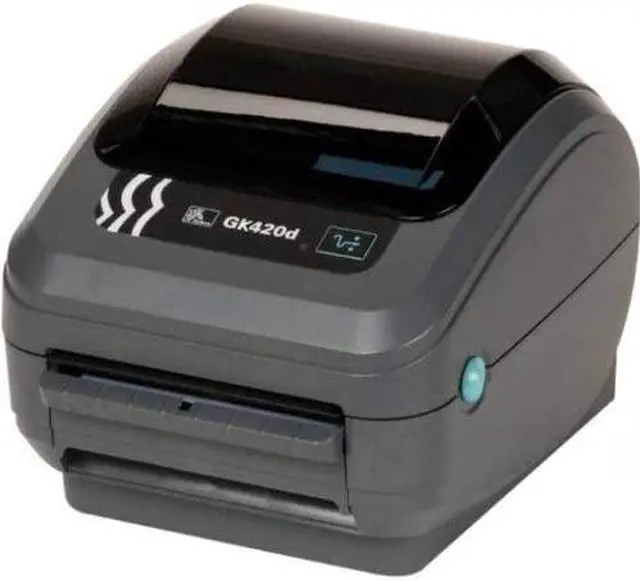 Alt view image 2 of 2 - Ze bra GK420d Direct Thermal Monochrome Printer 203dpi USB Ethernet GK42-202210-000
