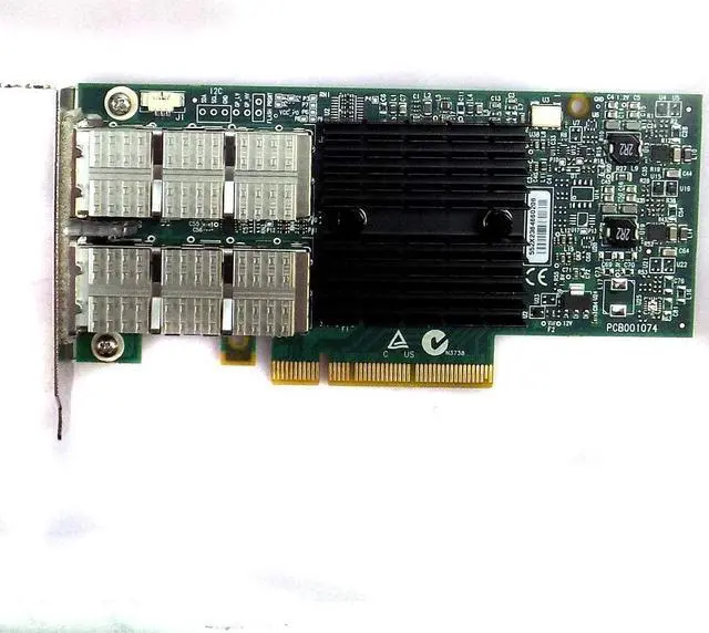 Alt view image 4 of 4 - Mellanox Technologies ConnectX-3 10 Gigabit Ethernet Card MCX354A-QCBT