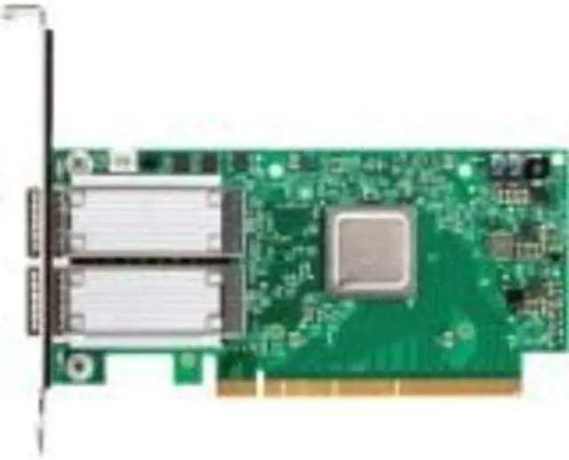 Main image of Mellanox Technologies Network Adapter - PCIe 3.0 x8 Low Profile - 40Gb Ethernet / 56Gb Ethernet QSFP x 2
