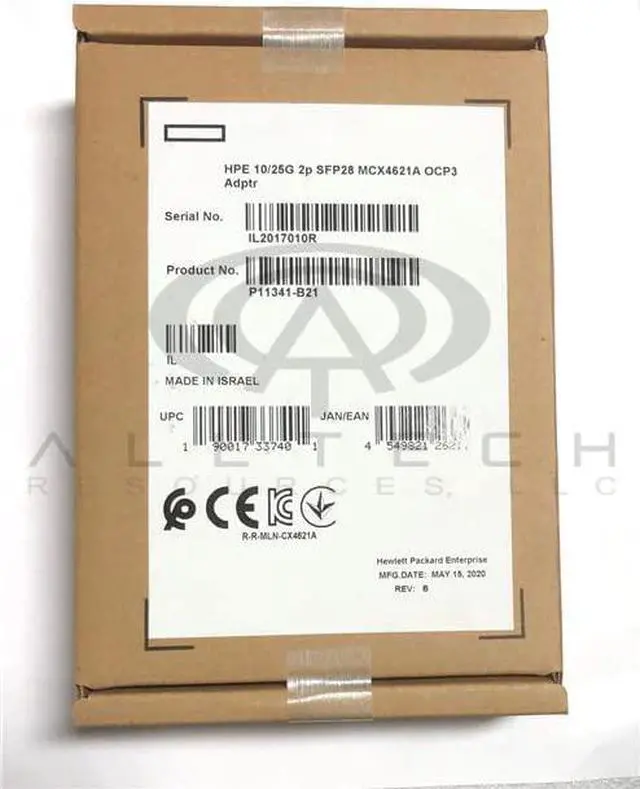 Alt view image 2 of 5 - Mellanox Technologies MCX4621A-ACAB CONNECTX-4 LX EN NIC for OCP 3.0