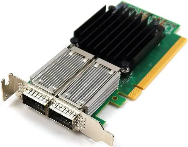Main image of Mellanox CX416A ConnectX-4 40/56Gbe Dual-Port QSFP EDR PCi-Express 3.0 x16 Network Adapter Card MCX416A-BCAT