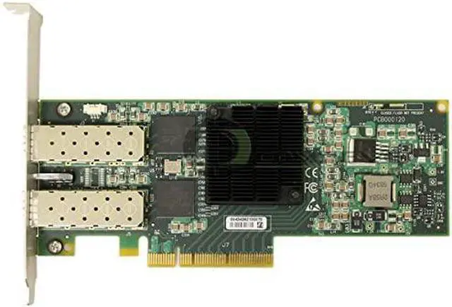 Alt view image 2 of 2 - Mellanox Technologies ConnectX EN MNPH29B-XTC 10Gigabit 2 Port PCIe x8 2.0 Network Ethernet Adapter Card