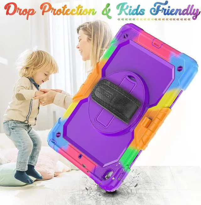 Alt view image 7 of 7 - Case for iPad 9th/8th/7th Generation, iPad 10.2 Case 2021 2020 2019