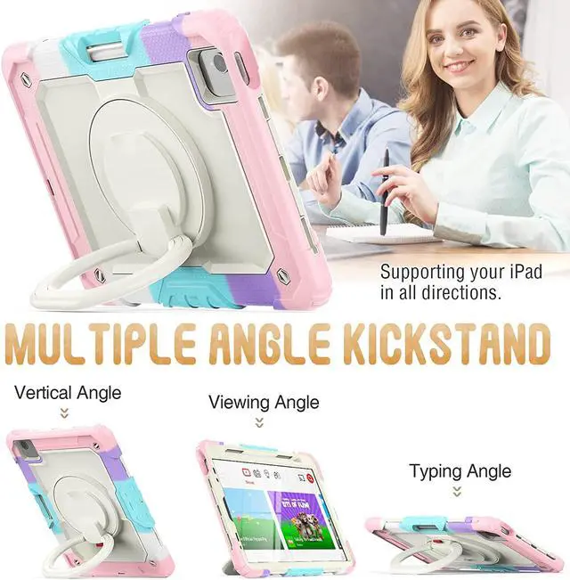 Alt view image 4 of 7 - iPad Air 5th/4th Generation Case, iPad Air 5 Case 2022, iPad Air 4 Case 2020