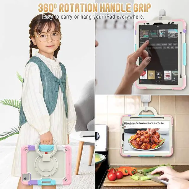 Alt view image 5 of 7 - iPad Air 5th/4th Generation Case, iPad Air 5 Case 2022, iPad Air 4 Case 2020