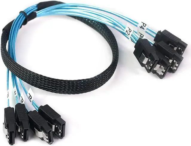 Main image of SATA-III Cable:0.5M, 4Pcs/Set Thin SATA 6Gbps HDD SSD Data-Cable Bundled Replacement for Server Bitcoin Computer SSD HDD CD DVD Drives Raid(1.6FT)