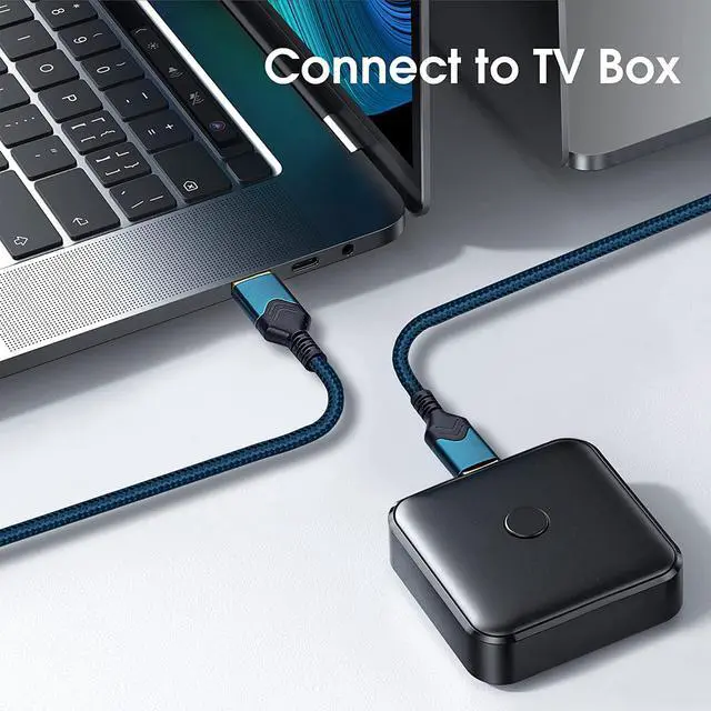 Alt view image 6 of 6 - USB 3.0 Male to Male Cable USB A to USB A High Speed Data Cord Compatible with Hard Disk Drive/Laptop Cooler/Set-top Box/DVD Player/TV/Camera and More (1 FT Red)