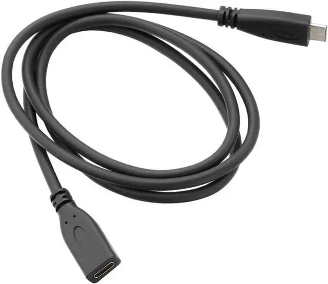 Alt view image 6 of 6 - USB Type C Cable for Laptop Tablet Mobile Phone USB-C to USB-C Data Cable USB Type C Extension Cable USB C to USB Adapter